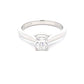 Radiant Cut Diamond Solitaire Ring - 0.70cts  Gardiner Brothers   