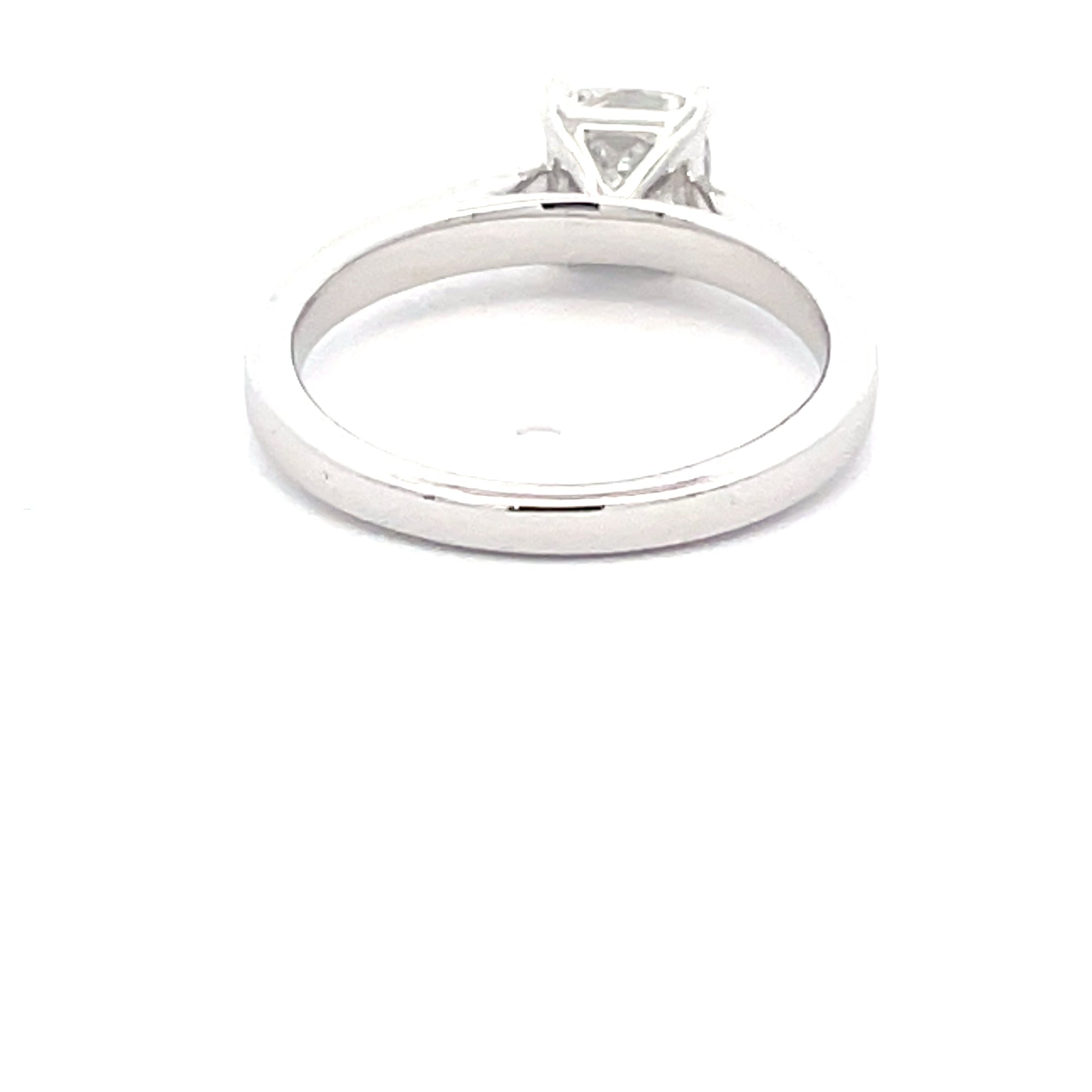 Cushion Shaped Diamond Solitaire Ring - 1.01cts  Gardiner Brothers   