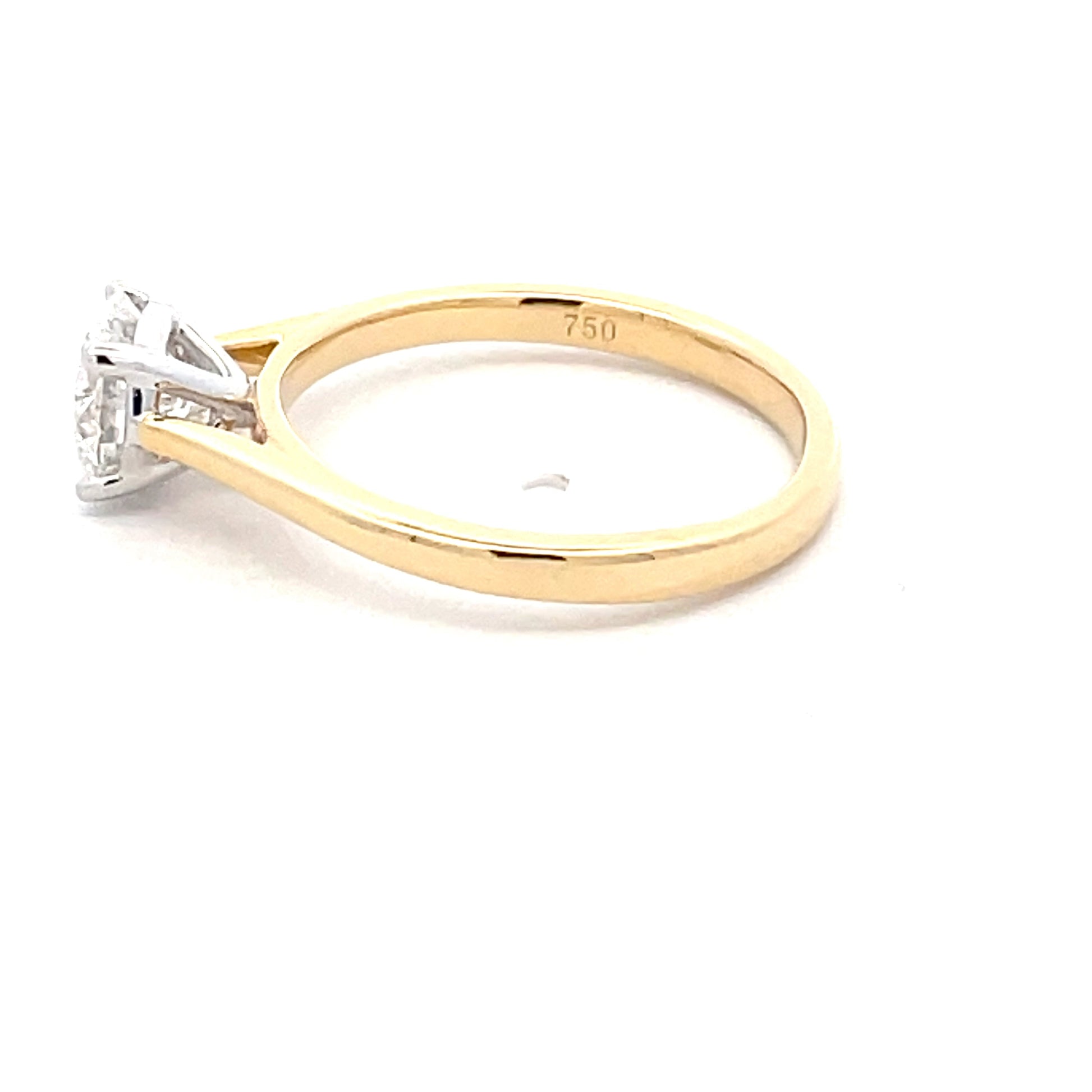 Round Brilliant Cut Diamond Solitaire Ring - 1.01cts  Gardiner Brothers   