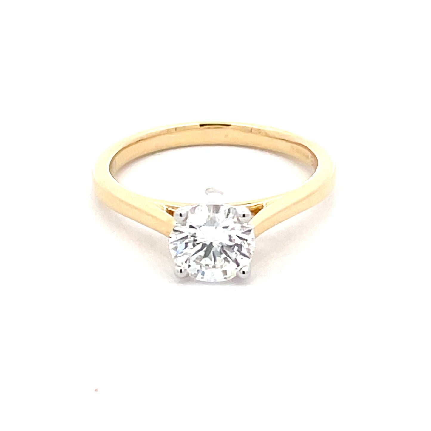 Round Brilliant Cut Diamond Solitaire Ring - 1.01cts  Gardiner Brothers   