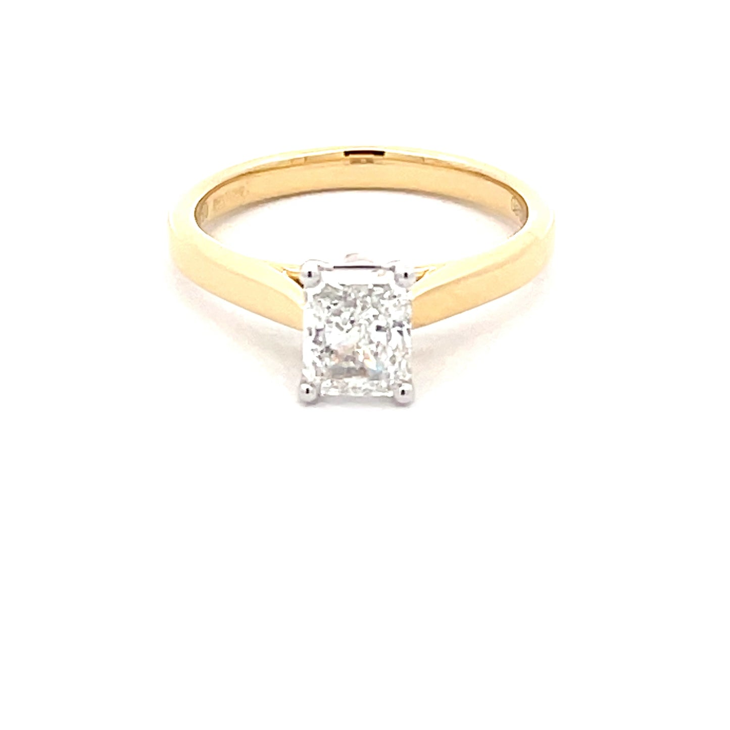 Radiant Cut Diamond Solitaire Ring - 1.00cts  Gardiner Brothers   