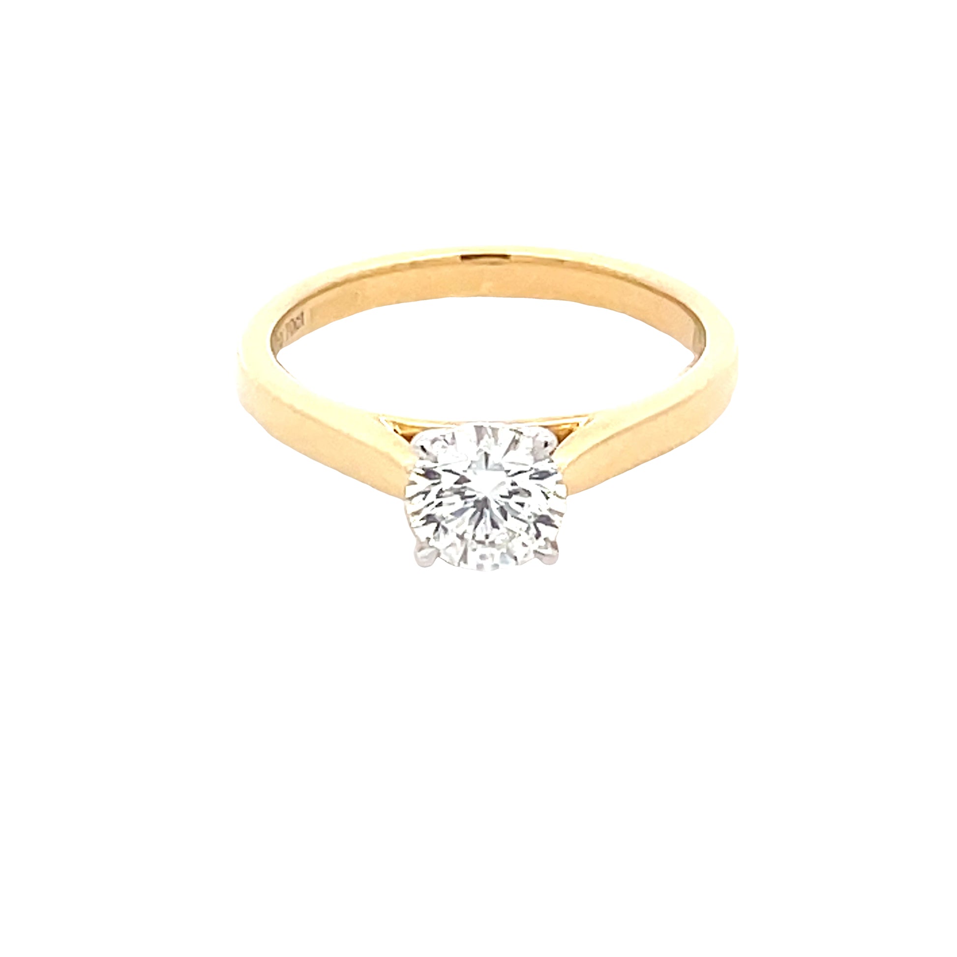 Aurora Cut Diamond Solitaire Ring - 0.70cts  Gardiner Brothers   