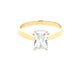 Lab Grown Radiant Cut Diamond Solitaire Ring - 1.03cts  Gardiner Brothers   