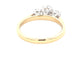 Oval and round Brilliant Cut Diamond 3 Stone Ring - 1.13cts  Gardiner Brothers   