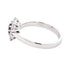Oval Ruby and round brilliant cut diamond cluster style ring  Gardiner Brothers   
