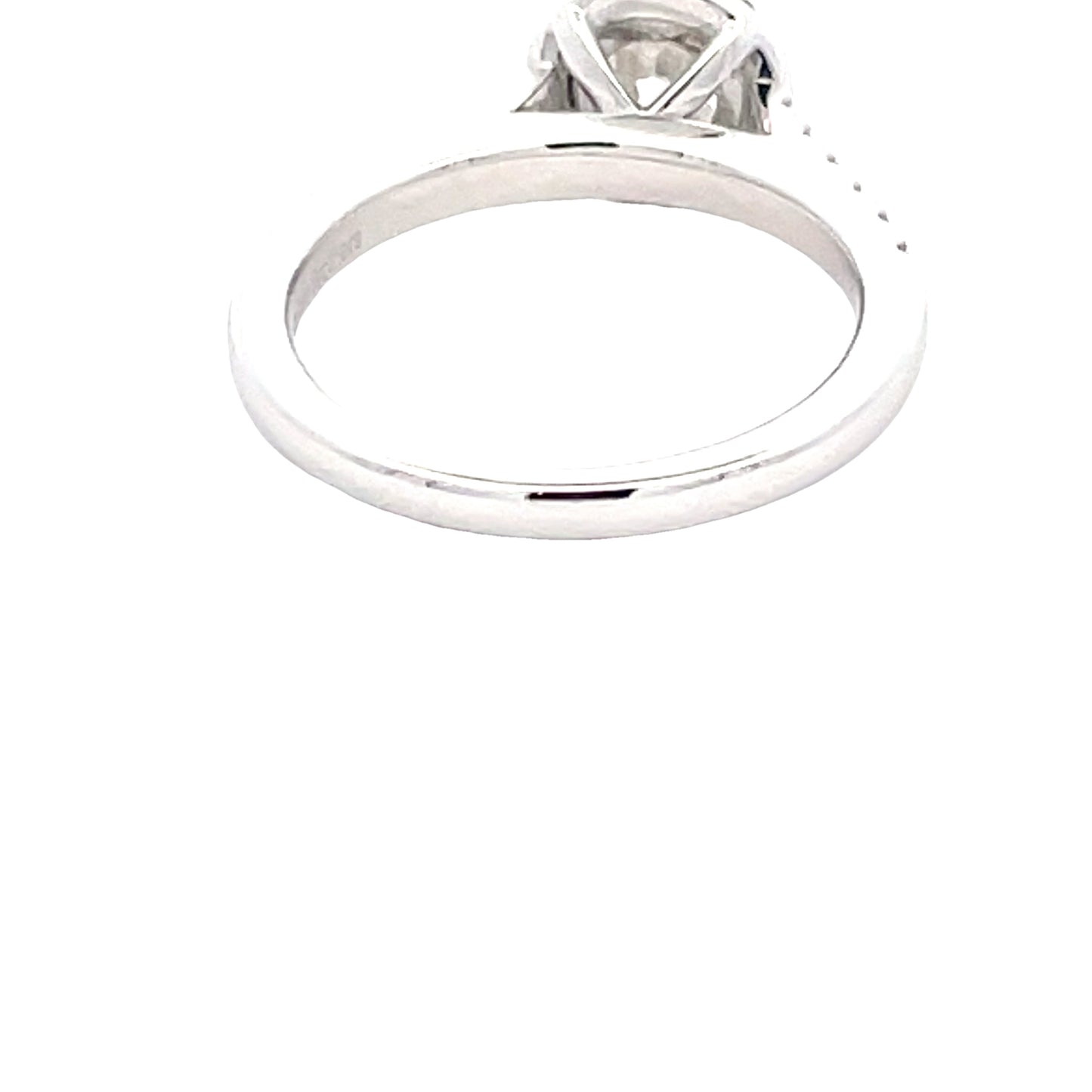 Round Brilliant Cut Diamond Halo Cluster Style Ring - 1.03cts  Gardiner Brothers   