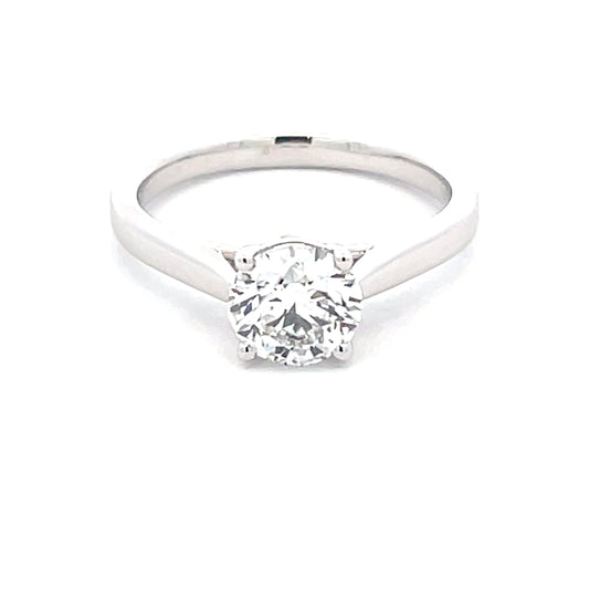 Round Brilliant cut diamond solitaire ring - 1.20cts  Gardiner Brothers   