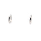 Round Brilliant Cut Diamond 8mm Hoop Earrings - 0.10cts  Gardiner Brothers   