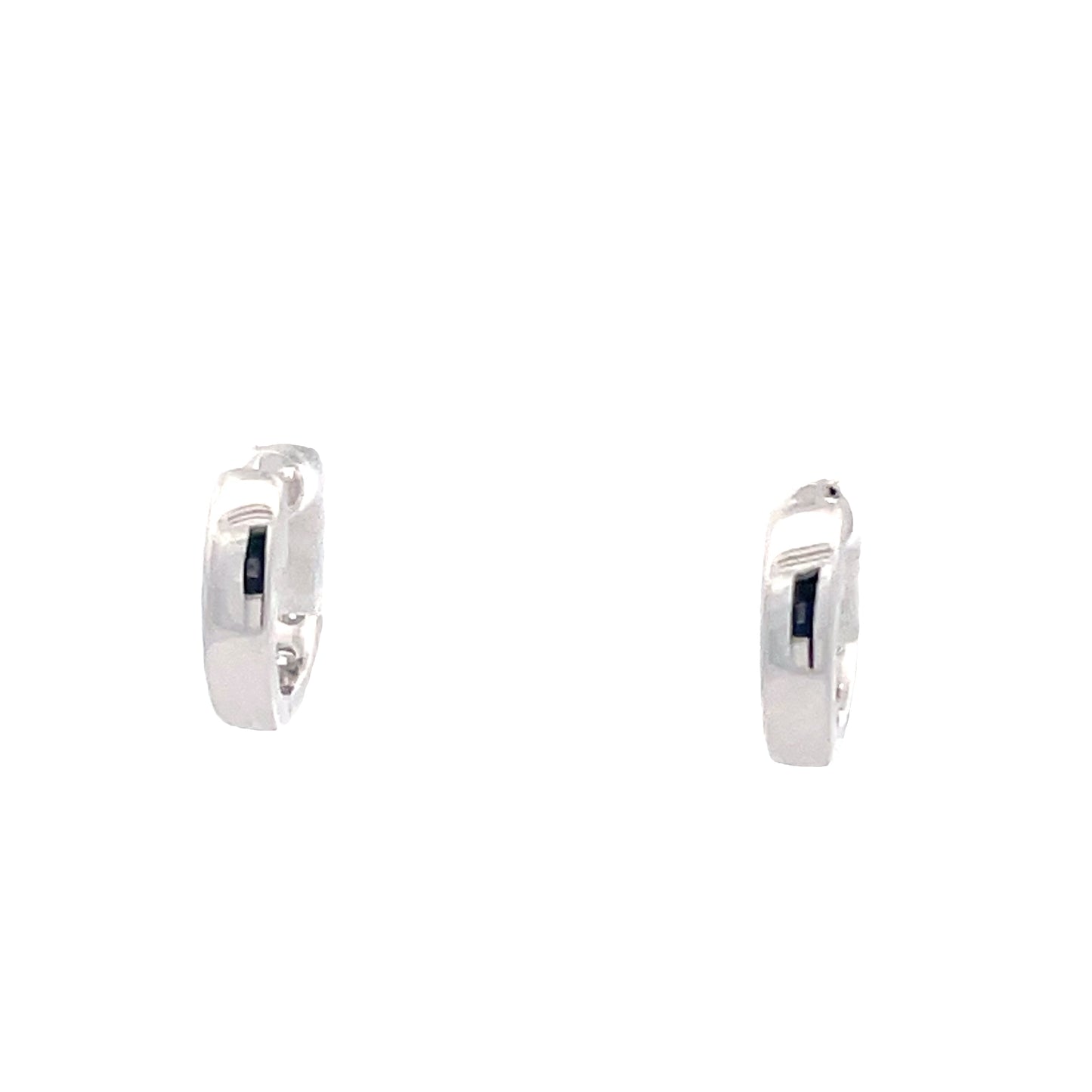 Round Brilliant Cut Diamond 10mm Hoop Earrings - 0.30cts  Gardiner Brothers   