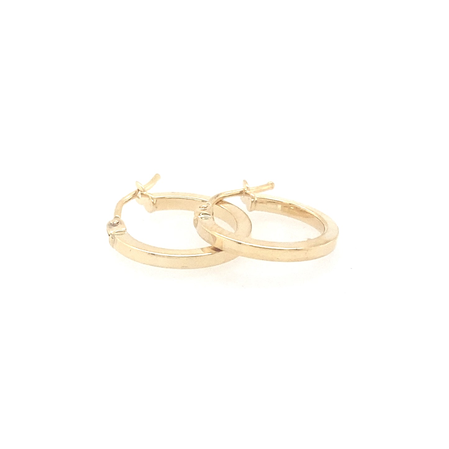 Yellow Gold Hoop Earrings  Gardiner Brothers   