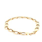 Yellow Gold Oval Link Bracelet  Gardiner Brothers   