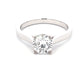 Round Brilliant Cut Diamond Solitaire Ring - 1.21cts Gardiner Brothers