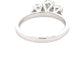 Oval and round brilliant cut diamond 3 stone ring - 1.10cts  Gardiner Brothers   