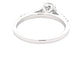 Lab Grown Round brilliant Cut Diamond Solitaire Ring with Diamond Set shoulders - 0.96cts  Gardiner Brothers   