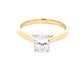 Oval Shaped Diamond Solitaire Ring - 0.90cts  Gardiner Brothers   