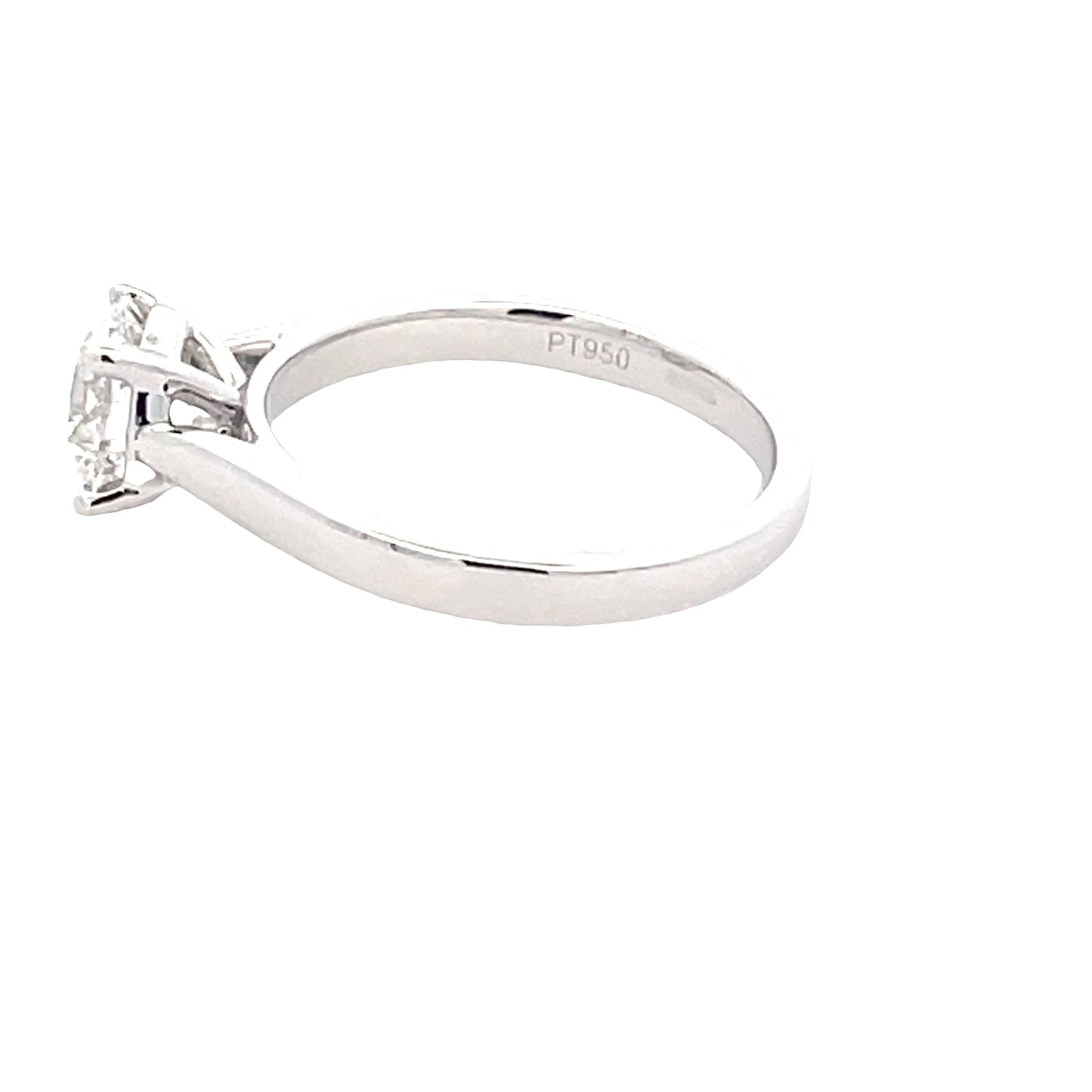 Round Brilliant Cut Diamond Solitaire Ring - 1.25cts  Gardiner Brothers   