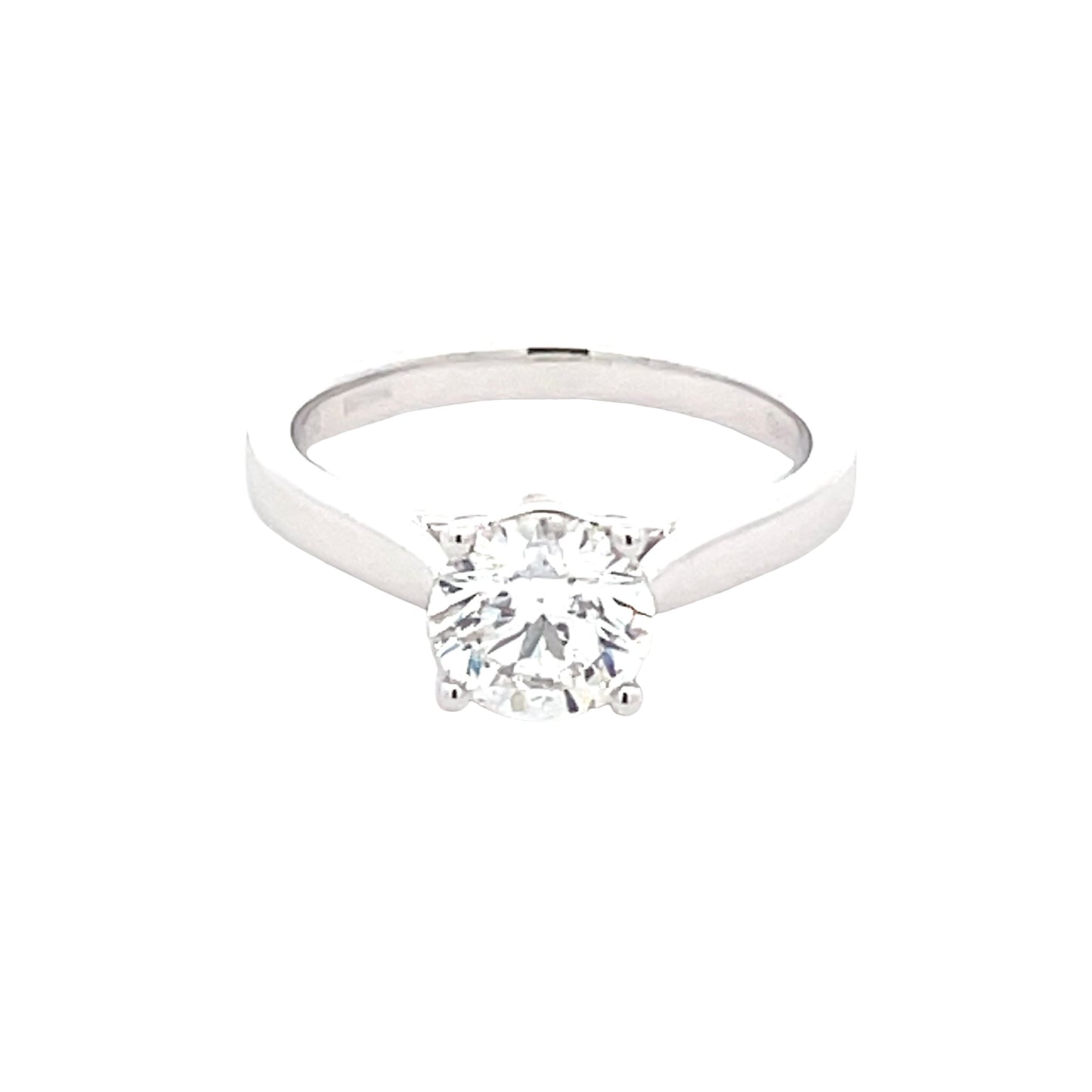 Round Brilliant Cut Diamond Solitaire Ring - 1.25cts  Gardiner Brothers   