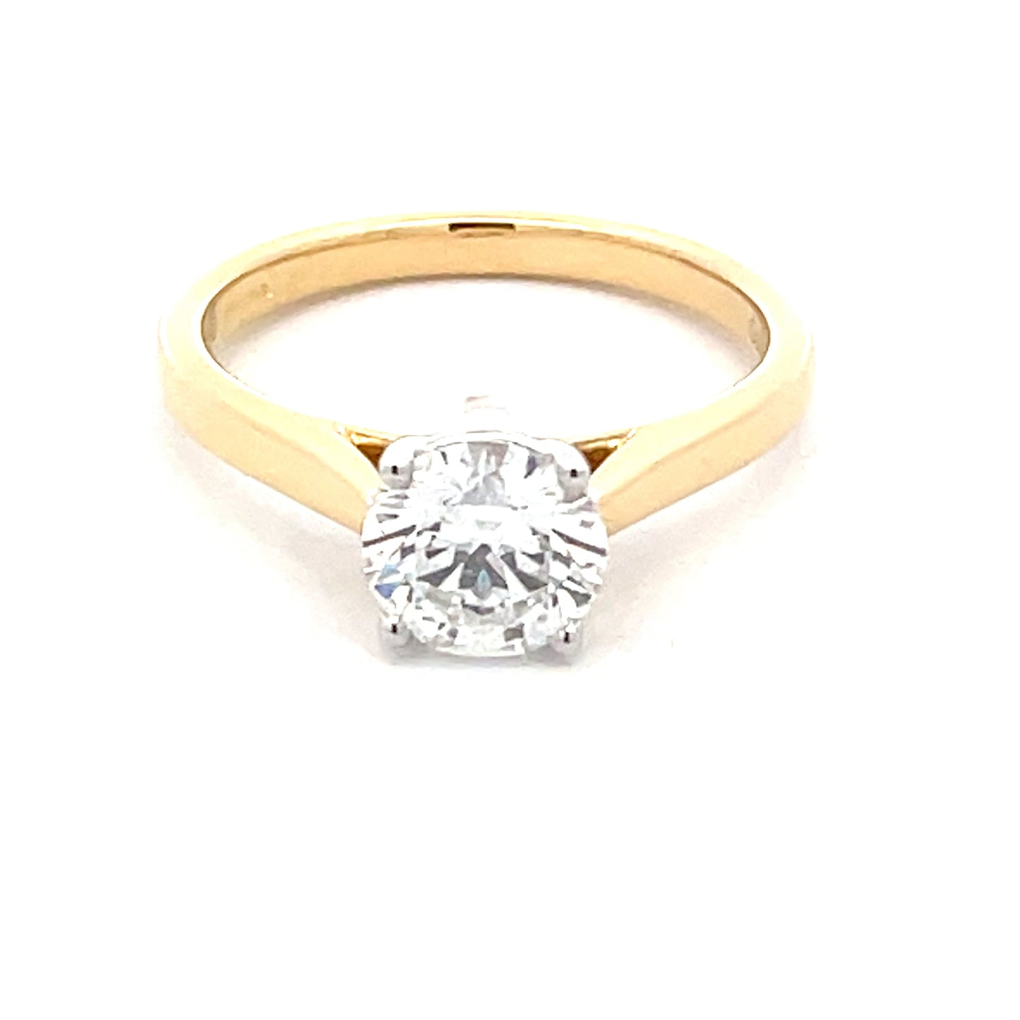 Round Brilliant Cut Diamond Solitaire Ring - 1.20cts  Gardiner Brothers   