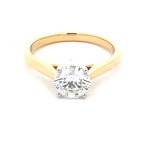 Round Brilliant Cut Diamond Solitaire Ring - 1.20cts  Gardiner Brothers   