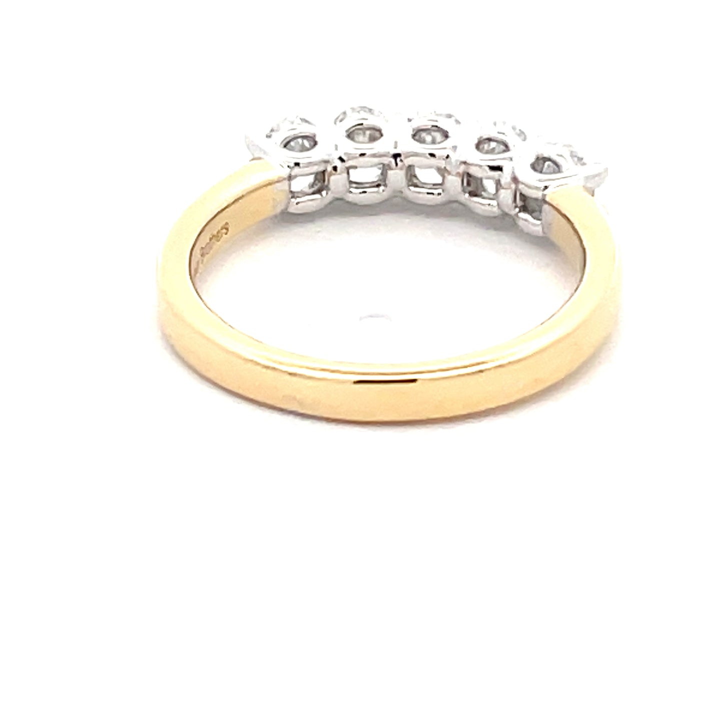 Oval shaped diamond 5 stone eternity ring - 1.00cts  Gardiner Brothers   