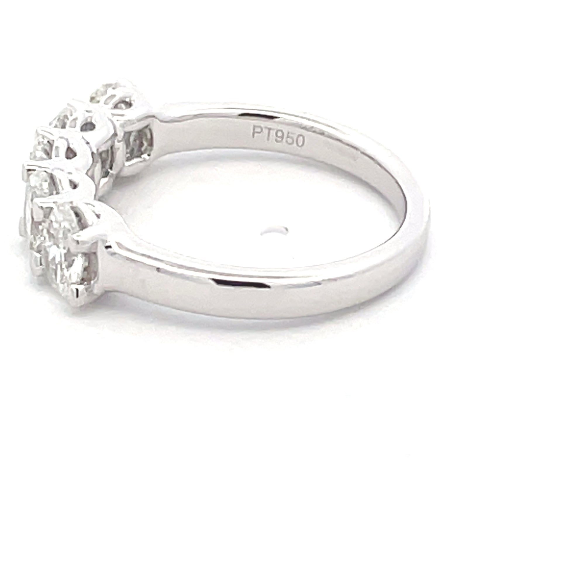 Oval Shaped Diamond 5 stone eternity style  ring - 1.56cts  Gardiner Brothers   