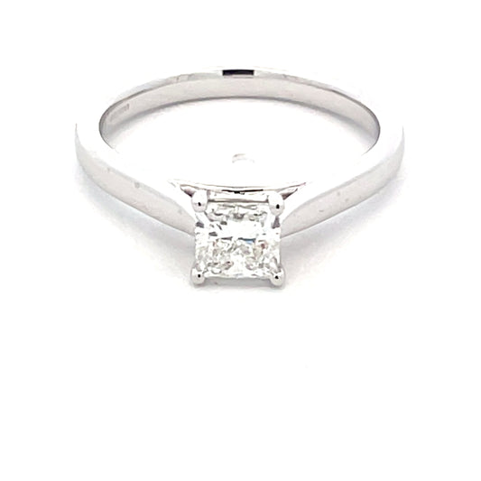 Princess Cut Diamond Solitaire Ring - 0.70cts  Gardiner Brothers   