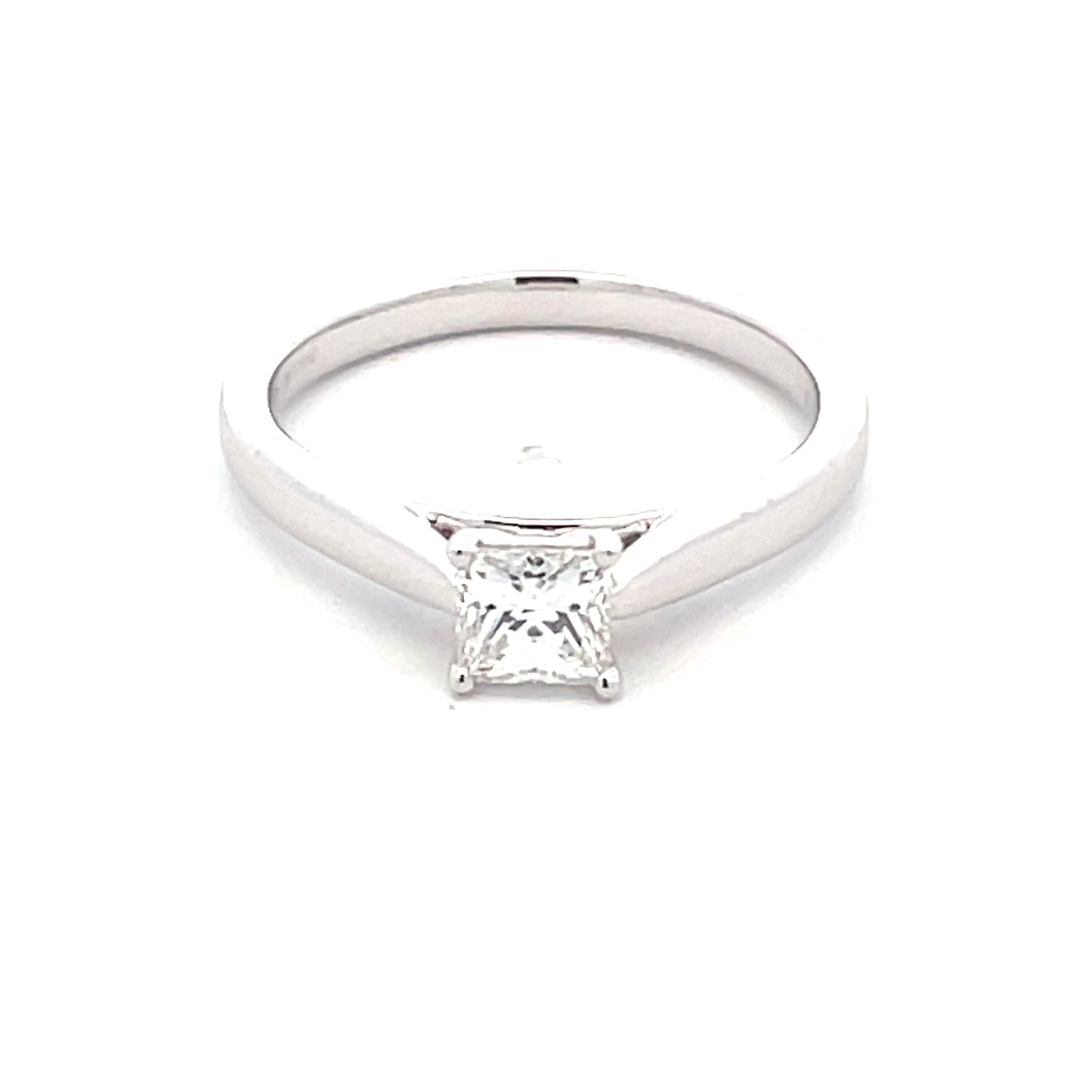 Princess Cut Diamond Solitaire Ring - 0.50cts  Gardiner Brothers   