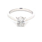 Oval Shaped Diamond Solitaire Ring - 0.90cts  Gardiner Brothers   