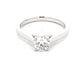 Round Brilliant Cut Diamond Solitaire Ring - 0.70cts  Gardiner Brothers   