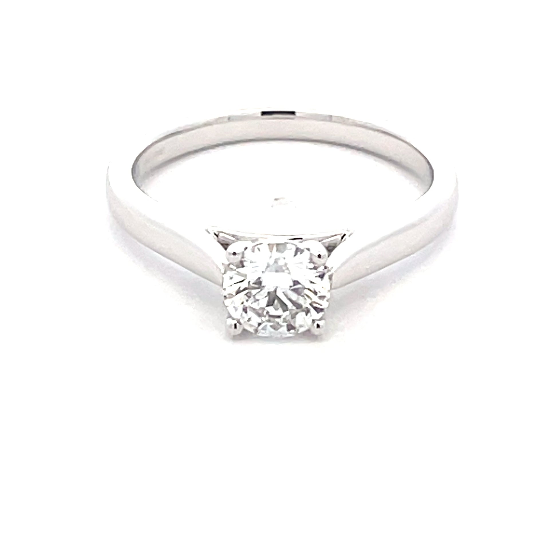 Round Brilliant Cut Diamond Solitaire Ring - 0.70cts  Gardiner Brothers   