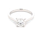 Round Brilliant Cut Diamond Solitaire Ring - 0.90cts  Gardiner Brothers   