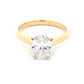 Oval Shaped Diamond Solitaire Ring - 1.51cts  Gardiner Brothers   