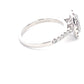 Oval Shaped Diamond Halo Cluster Style Ring - 1.52cts  Gardiner Brothers   