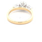 Oval and Pear Shaped Diamond 3 stone ring - 1.34cts  Gardiner Brothers   