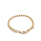 Yellow Gold S-Design Roller Bracelet  Gardiner Brothers   