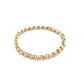 Yellow Gold S-Design Roller Bracelet  Gardiner Brothers   