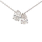 Oval and Pear shaped diamond "Toi et Moi" Style pendant - 1.40cts  Gardiner Brothers   