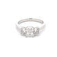 Radiant Cut Diamond 3 Stone Ring - 1.43cts  Gardiner Brothers   