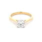 Lab Grown Round Brilliant Cut Diamond ring - 1.00ctys  Gardiner Brothers   