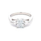 Lab Grown Radiant and Pear Shaped Daimond 3 Stone Ring - 1.30cts  Gardiner Brothers   