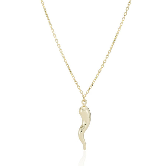 Yellow Gold 'Horn of Life' Pendant