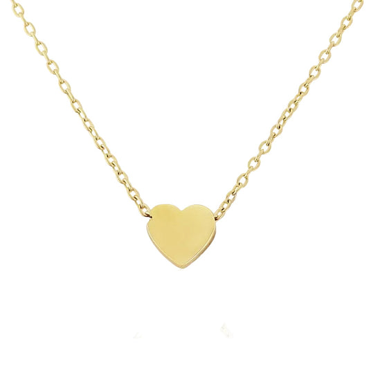 Yellow Gold Heart Pendant Gardiner Brothers
