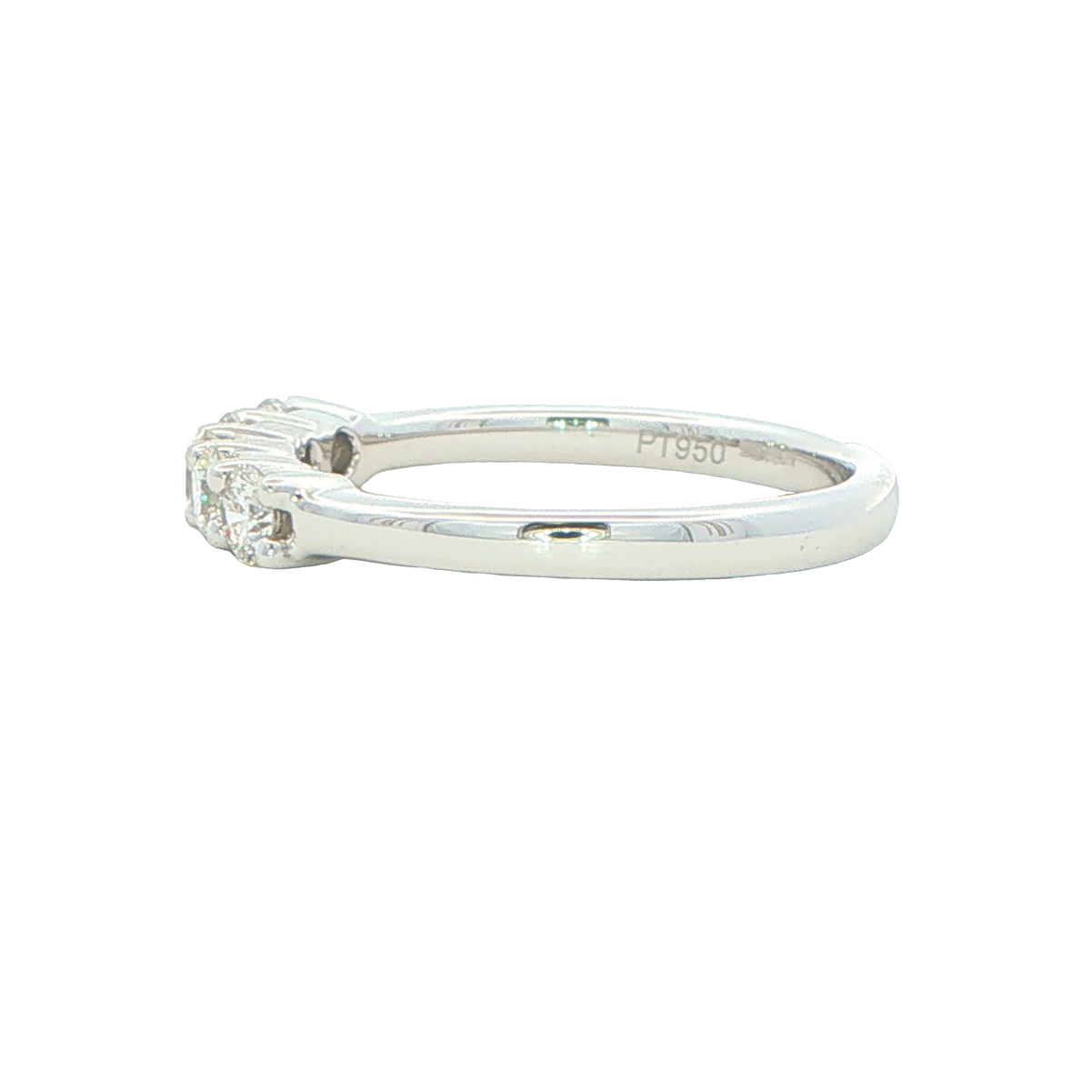 Round Brilliant Cut Diamond 5 Stone Ring - 0.50cts Gardiner Brothers