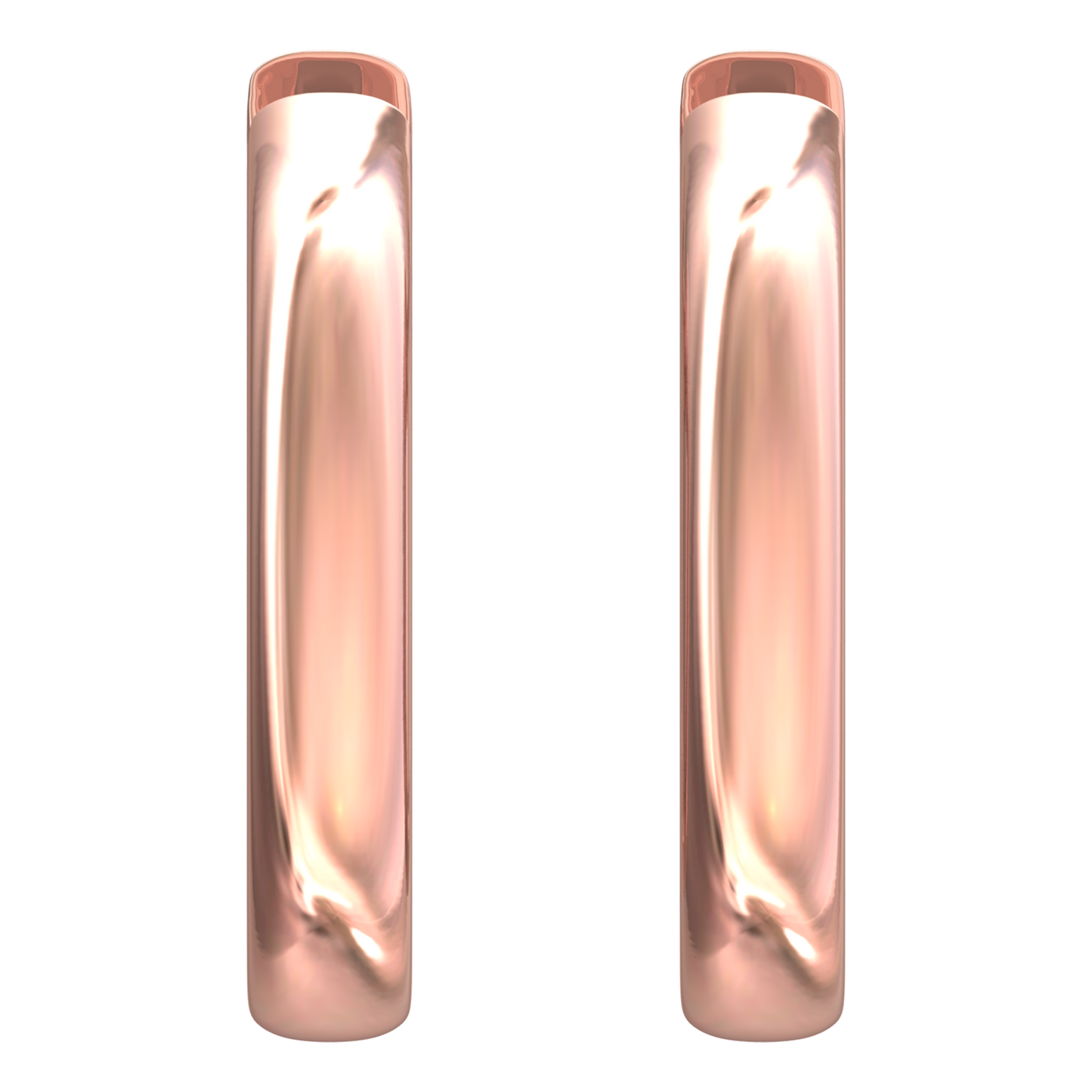 Nova plain hoop earrings Gardiner Brothers