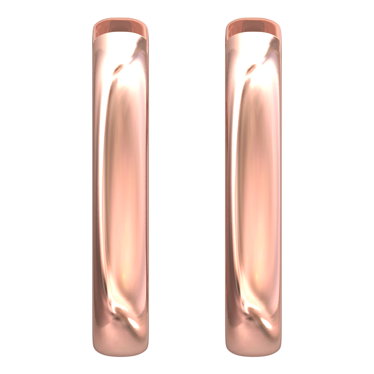 Nova plain hoop earrings Gardiner Brothers