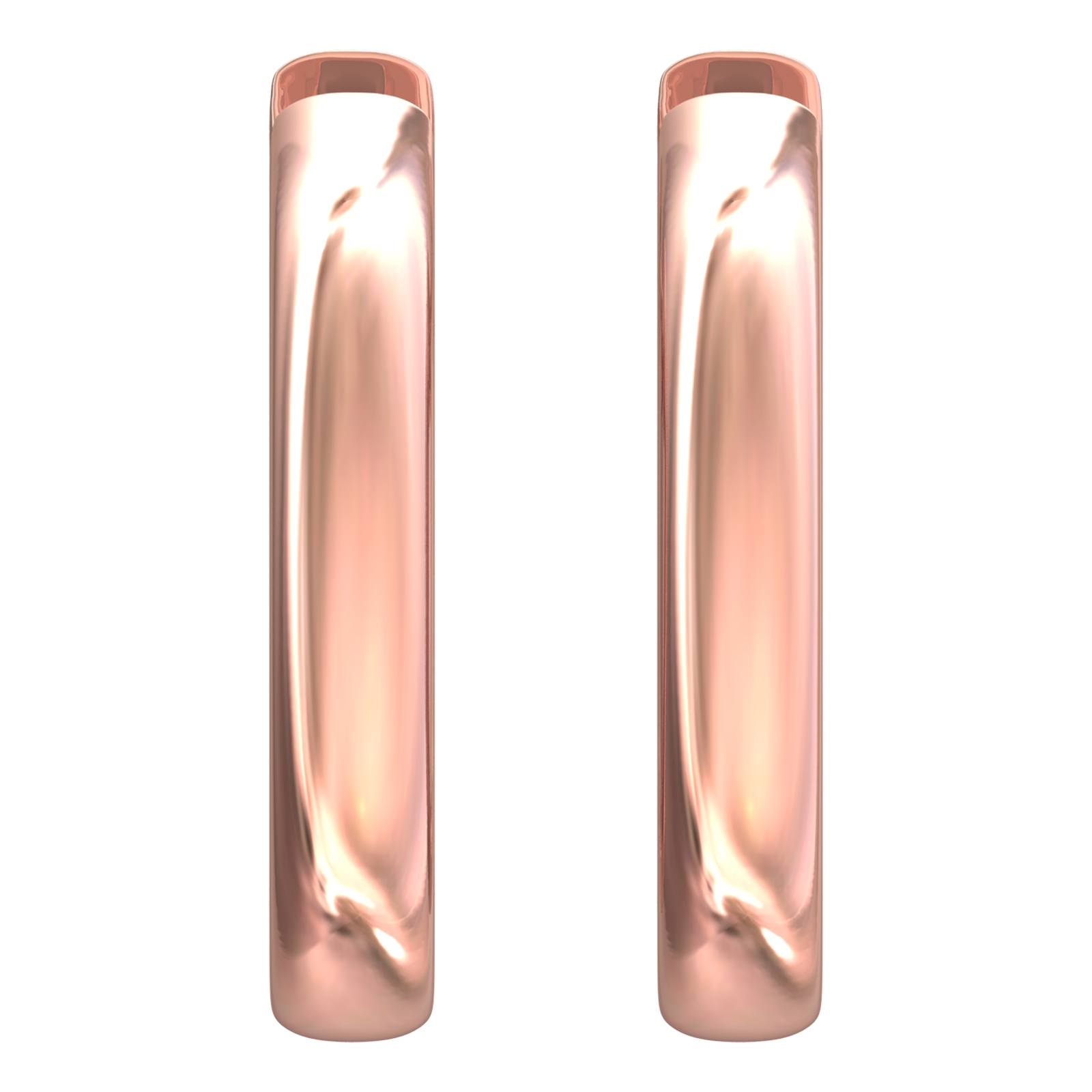 Nova plain hoop earrings Gardiner Brothers