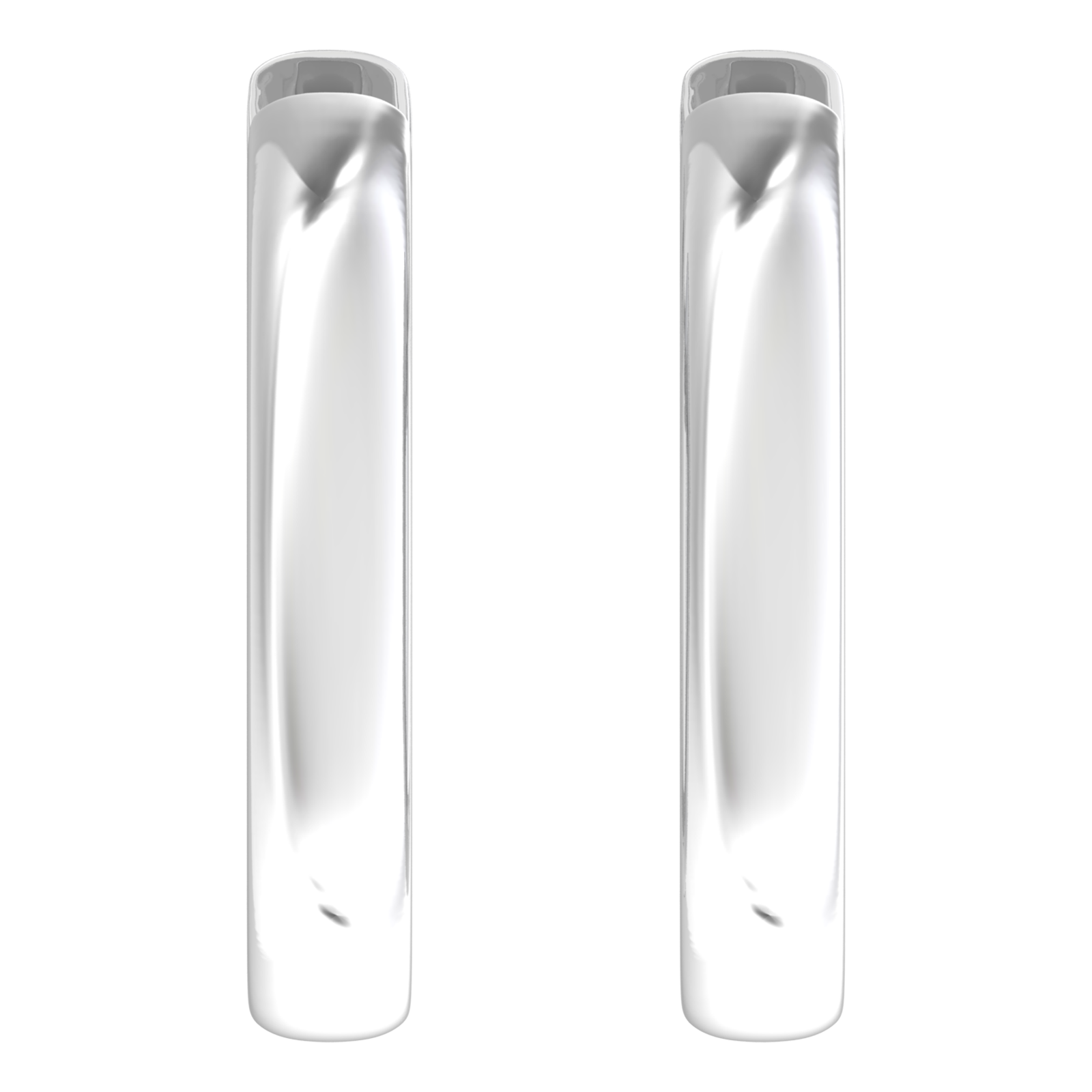 Nova plain hoop earrings Gardiner Brothers