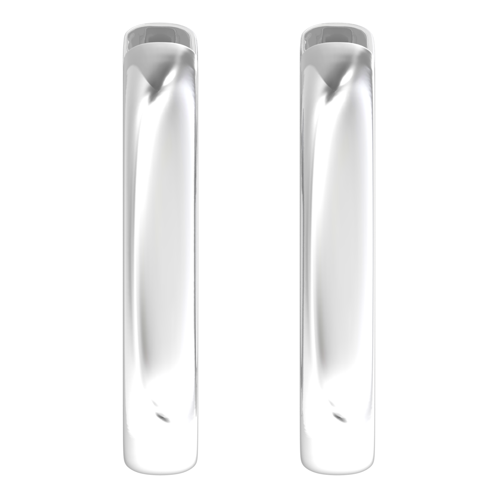 Nova plain hoop earrings Gardiner Brothers