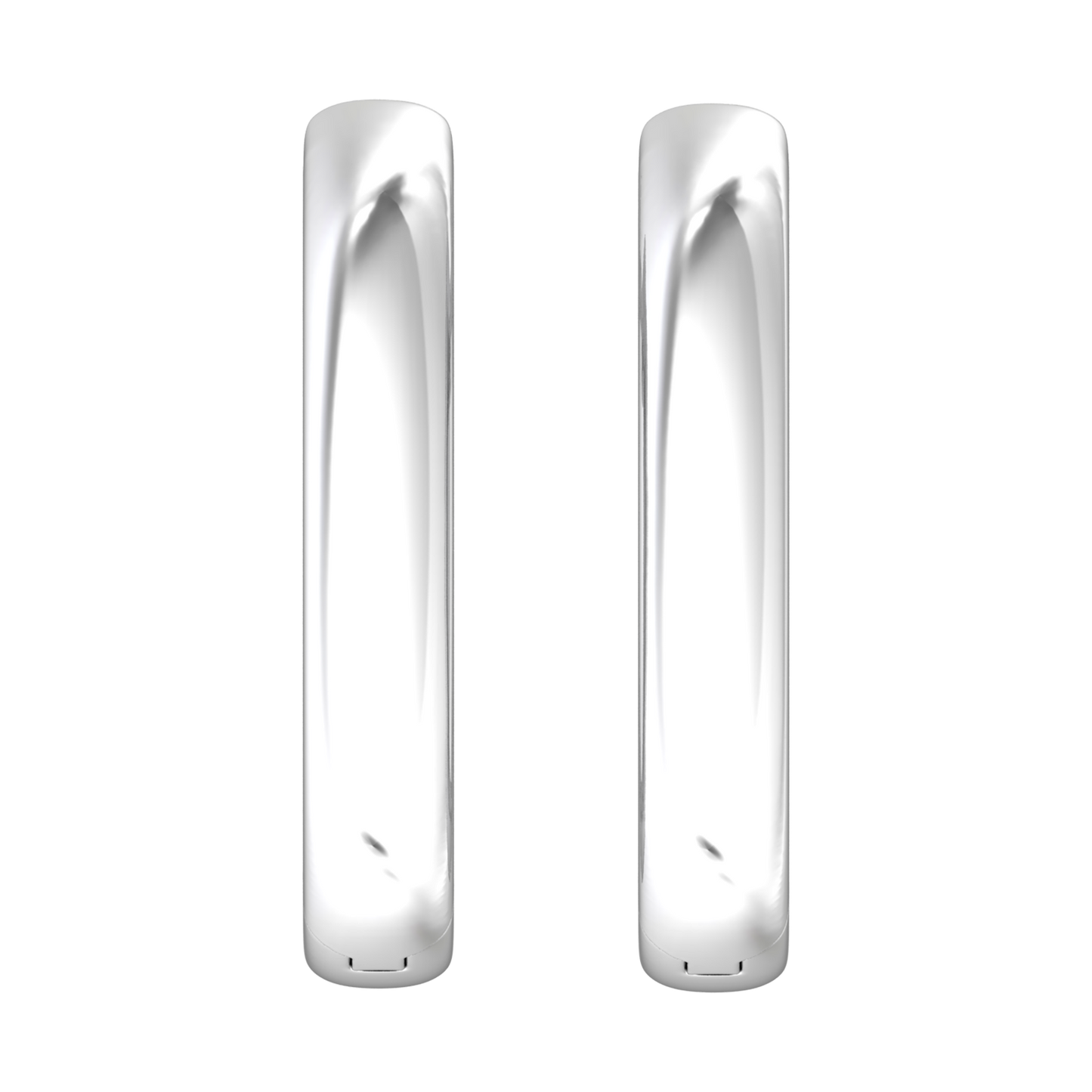 Nova diamond set hoop earrings Gardiner Brothers