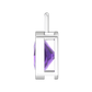 Nova pendant attachment in a plain bezel setting with cushion shaped Amethyst Gardiner Brothers